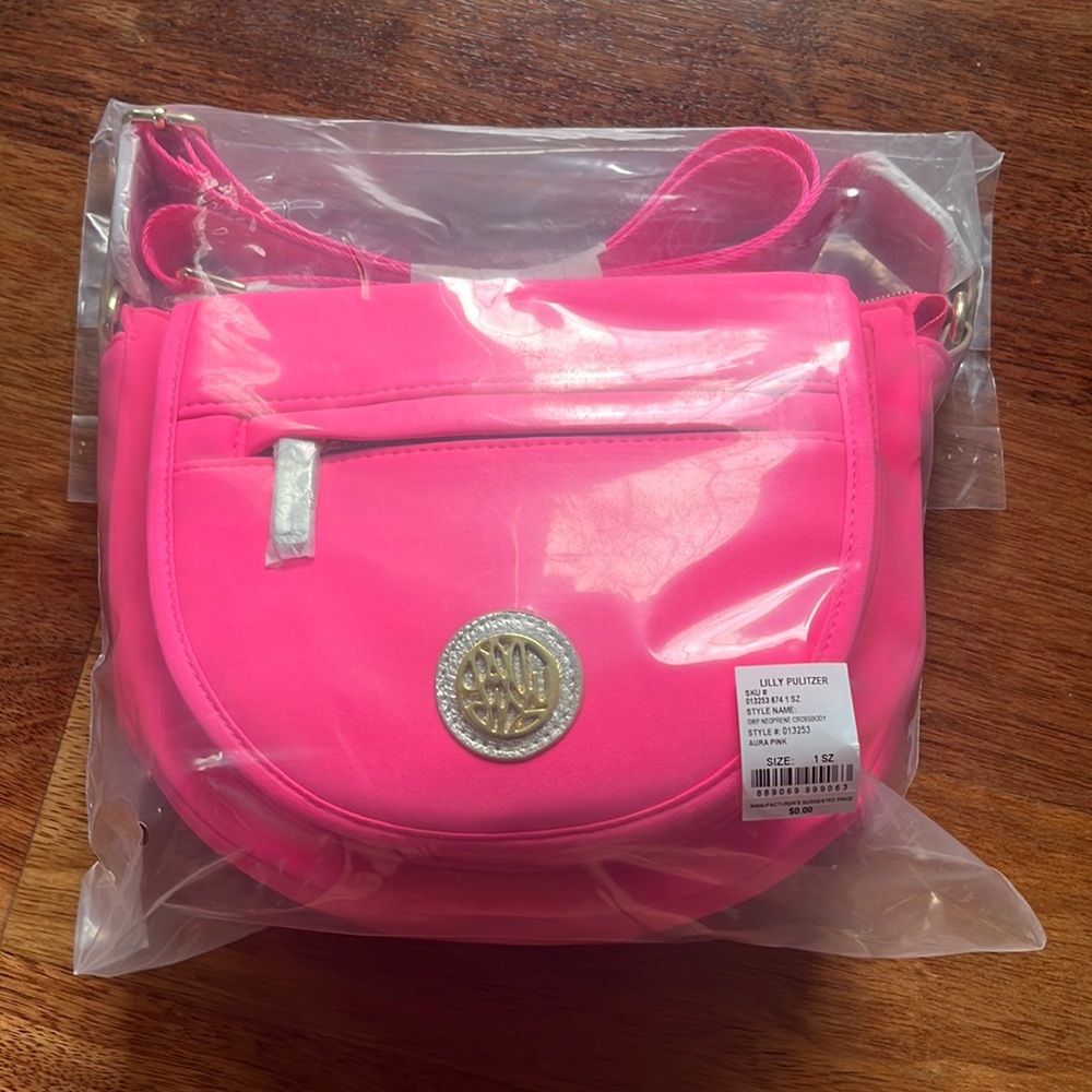 Lilly pulitzer belt / crossbody bag